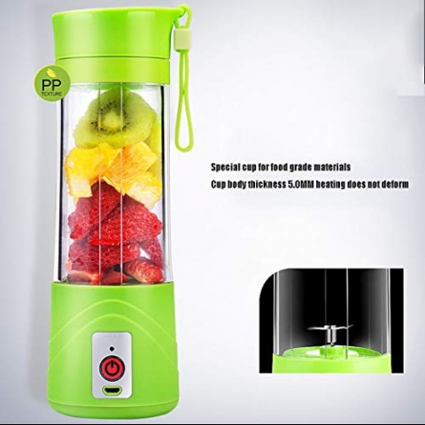 Tll-mm Elektirikli Ta��nabilir Blender Termos (Mavi)