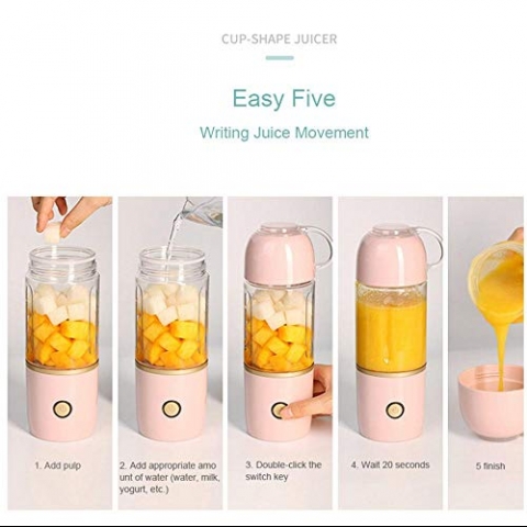 MOGOI Tanabilir Blender (Pembe)