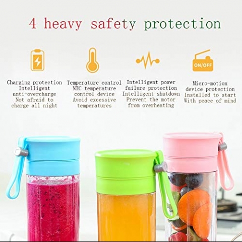 WWK Portatif Blender Termos 380 ml