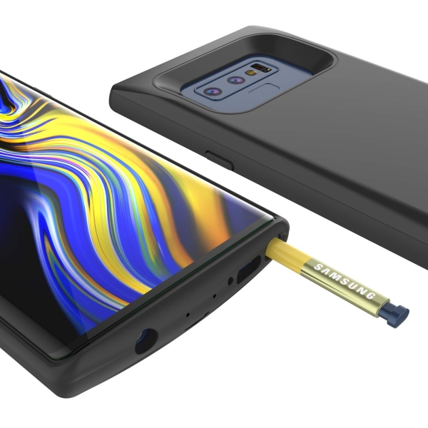 PunkCase Galaxy Note 9 Bataryal Klf (5000mAh)-Black