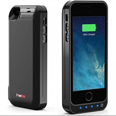 PowerBear iPhone 5SE Bataryal� K�l�f (4000mAh)