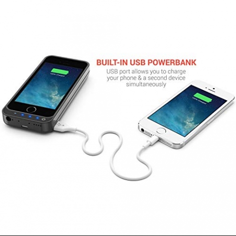 PowerBear iPhone 5SE Bataryal Klf (4000mAh)