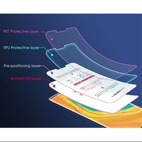 Orzero Huawei Mate 30 Pro Ekran Koruyucu Film (3 Adet)