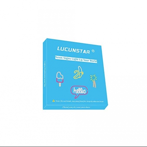 LUCUNSTAR Hello Led Ik (16.9"x12.6")