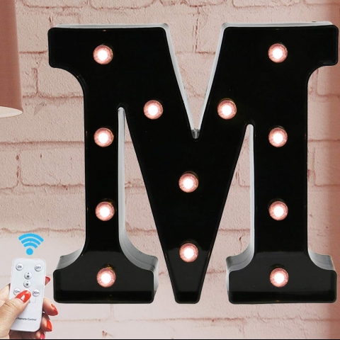 Oycbuzo M Harf Neon Led I��k
