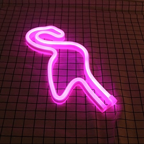 Led Neon Sign Art Decorative Ik Flamingo Gerek Neon