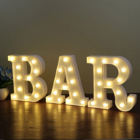CSKB LED Marquee Letter Lights R Harfi Led Ik Pano