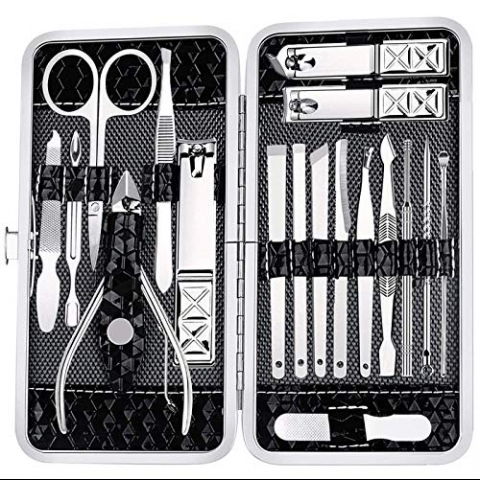 Yougai Seyahat �antas� ile Manik�r Bak�m Seti (Siyah)