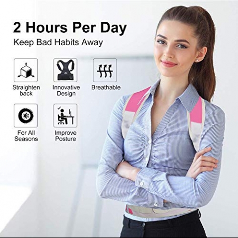 GZXISI Dik Duru� Korsesi (Pembe)(M)