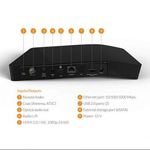 TiVo Bolt OTA Anten All-in-One Canl TV, DVR ve Ak Uygulamalar