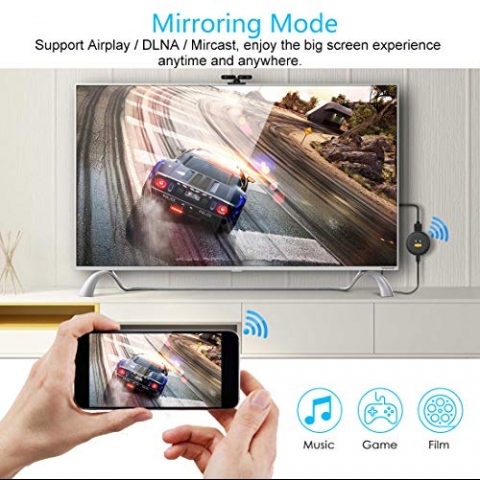 Kingbox WiFi Display Dongle 1080P HDMI Receiver Adap�r