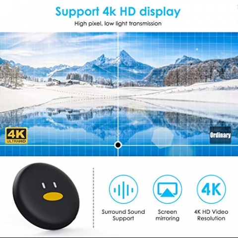 Kingbox WiFi Display Dongle 1080P HDMI Receiver Adapr