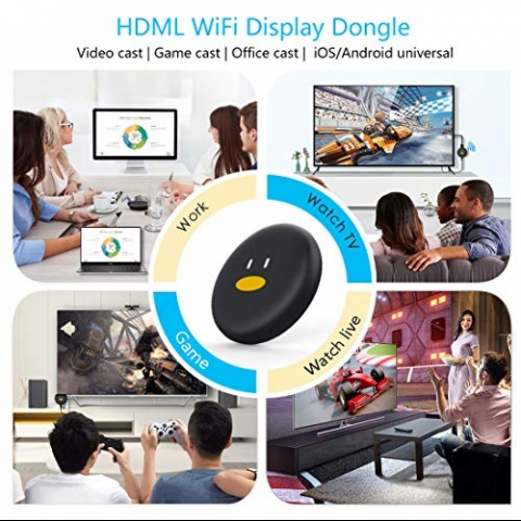 Kingbox WiFi Display Dongle 1080P HDMI Receiver Adap�r