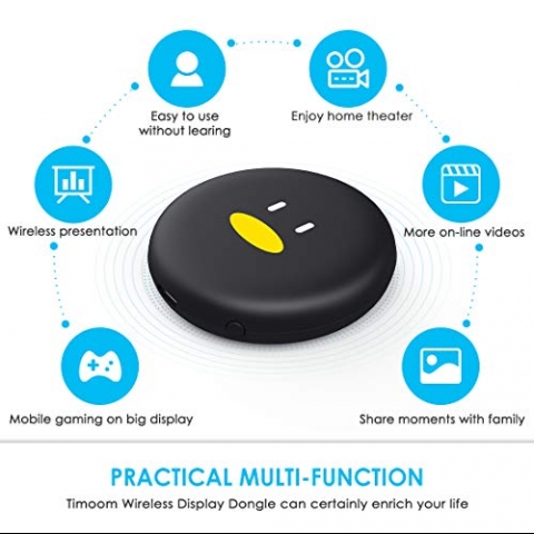 Kingbox WiFi Display Dongle 1080P HDMI Receiver Adap�r