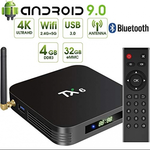 Pendoo TX6 Android TV Box 4GB DDR3 32GB EMMC