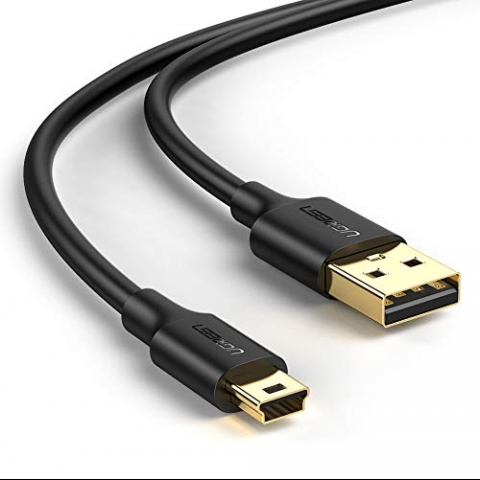 UGREEN Mini USB Cable USB 2.0 Type A to Mini B Data Kablosu