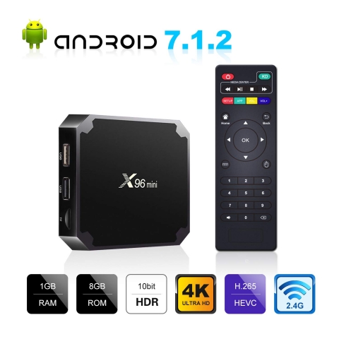SUPVINAndroid 7.1.2 TV Box, X96 Mini Android TV Box