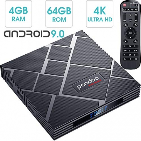 pendoo Android 9.0 TV Box 4GB RAM 64GB ROM