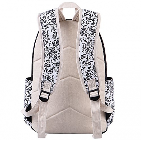BLUBOON ocuk Okul Srt antas Set(Siyah iekli)