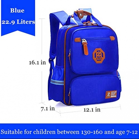 ZhiHuiWangZi Su Ge�irmez �ocuk S�rt �antas� (Mavi)