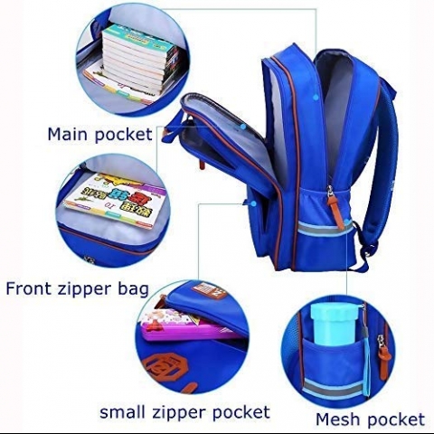 ZhiHuiWangZi Su Ge�irmez �ocuk S�rt �antas� (Mavi)