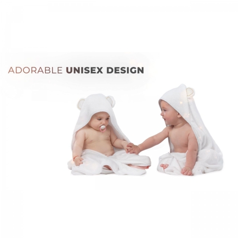Miniboo Organik Bambu Bebek Banyo Havlusu