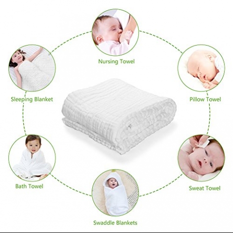 PB PEGGYBUY Mslin Banyo Havlusu Set