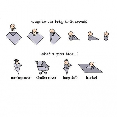 Mukin Bebek Banyo Havlusu (2 Adet)
