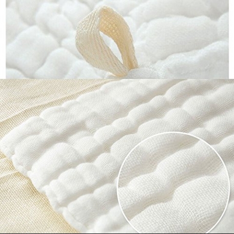 Mukin Bebek Banyo Havlusu (10 Adet)(Beyaz)