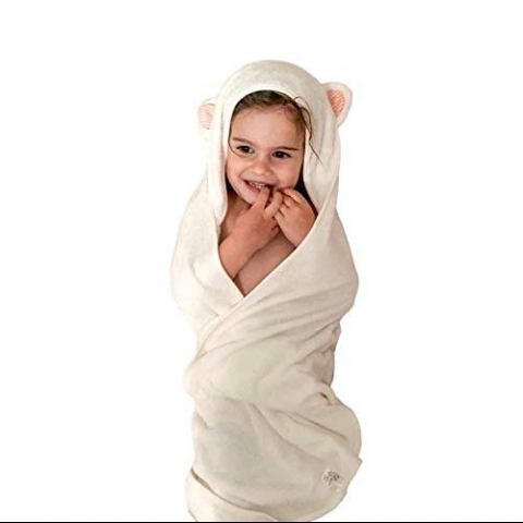 Parenting And Children Bebek Banyo Havlusu (Beyaz)