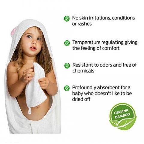 Parenting And Children Bebek Banyo Havlusu (Beyaz)