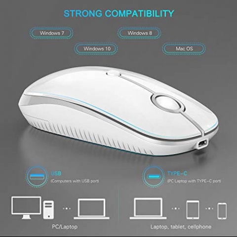 Jelly Comb Type C Wireless Mouse