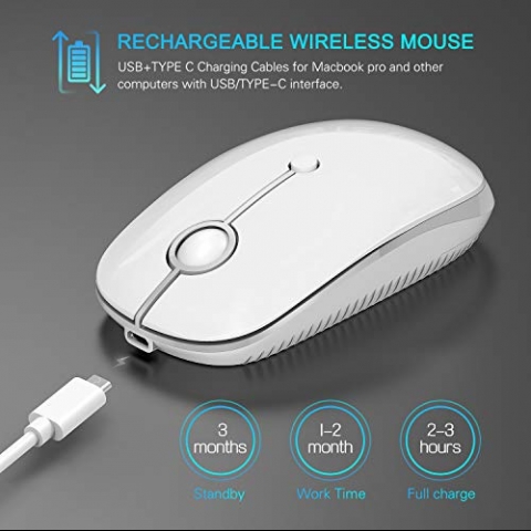 Jelly Comb Type C Wireless Mouse