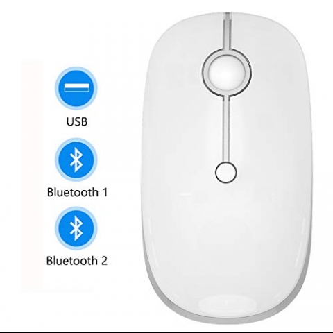 Jelly Comb MS02B Triple Mode Bluetooth Mouse