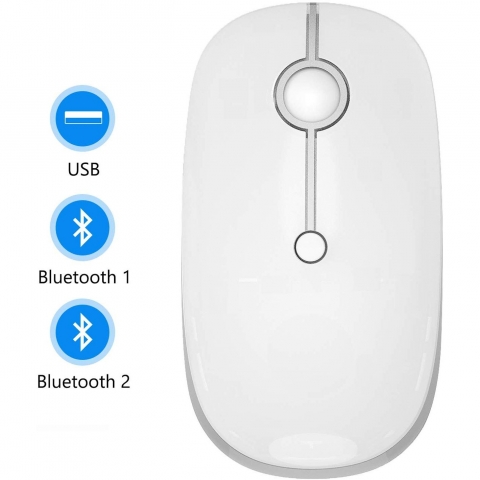 Jelly Comb MS02B Triple Mode Bluetooth Mouse