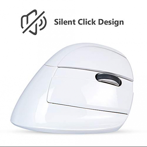DELUX Wireless Small Vertical Mouse
