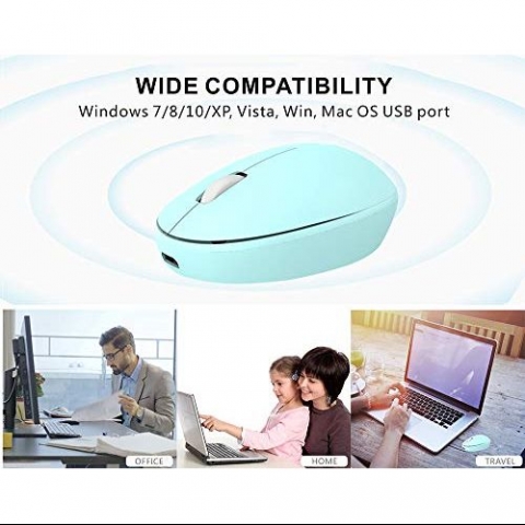 TENMOS Mini Rechargeable Wireless Mouse
