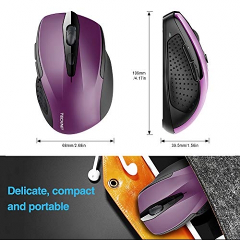 TeckNet Pro 2.4G Ergonomic Wireless Optical Mouse