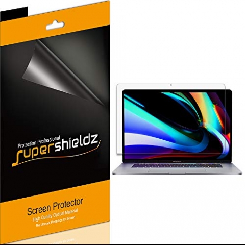 Supershieldz MacBook Pro Film Ekran Koruyucu (16 inç)(3 Adet)