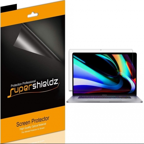 Supershieldz MacBook Pro Film Ekran Koruyucu (16 in)(3 Adet)