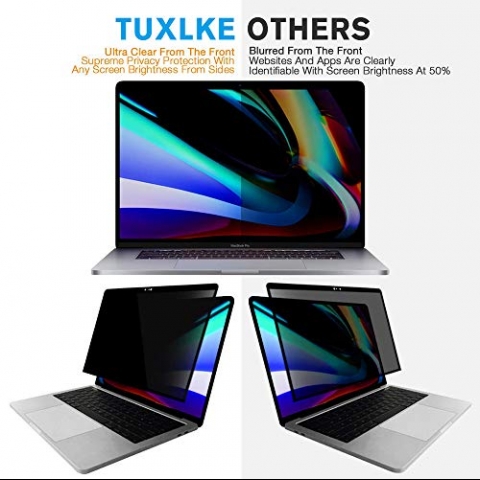 Tuxlke MacBook Pro Privacy Ekran Koruyucu (16 in)(2019)