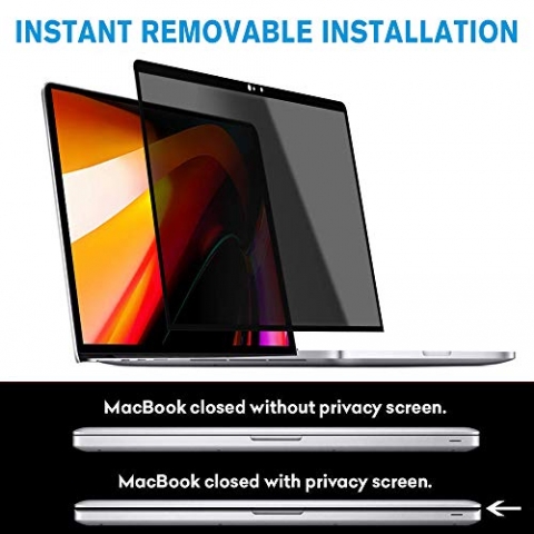 Tuxlke MacBook Pro Privacy Ekran Koruyucu (15 in)