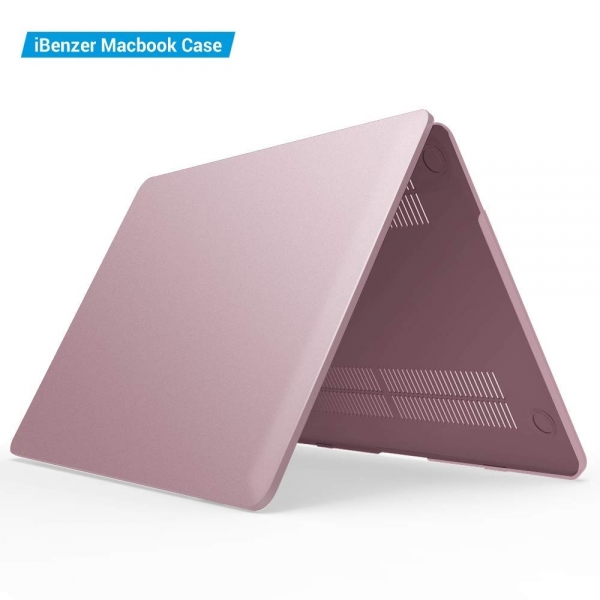 iBenzer MacBook Pro Koruyucu Klf (13 in)-Rose Gold