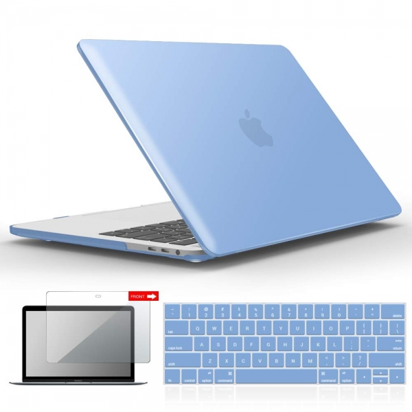 iBenzer MacBook Pro Koruyucu Klf (13 in)-Airy Blue