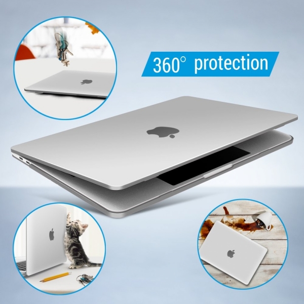 iBenzer MacBook Pro Koruyucu Klf (13 in)-Clear