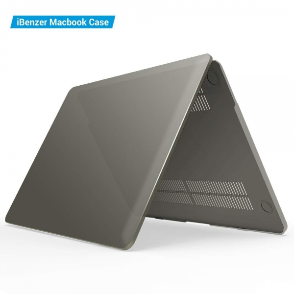 iBenzer MacBook Pro Koruyucu Klf (13 in)-Gray