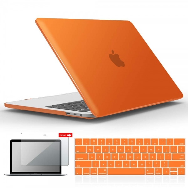 iBenzer MacBook Pro Koruyucu Klf (13 in)-Orange