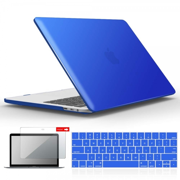 iBenzer MacBook Pro Koruyucu Klf (13 in)-Royal Blue