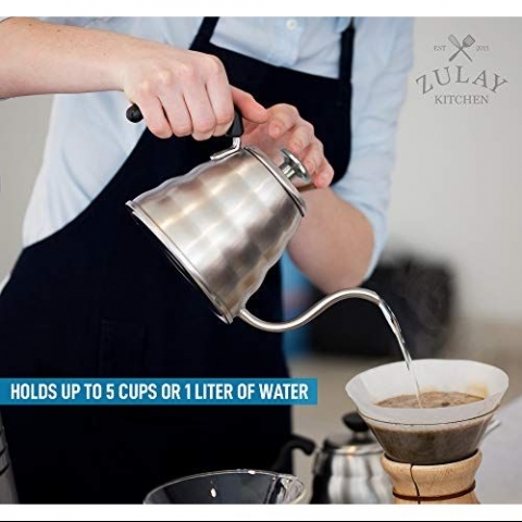 Zulay Premium Paslanmaz �elik Filtre Kahve Demlik