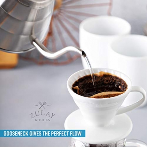 Zulay Premium Paslanmaz �elik Filtre Kahve Demlik